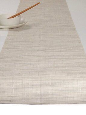 Chilewich Bamboo Table Runner in Grey